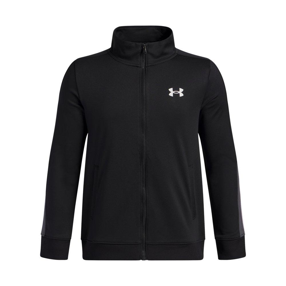 Under Armour Big Boys' Brawler Full-Zip Jacket - Black - BLACK